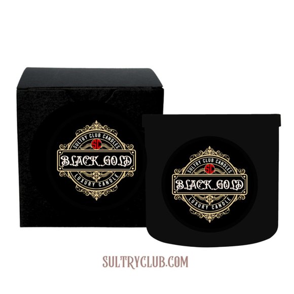Black Gold Soy Candle - Picture 4 of 10